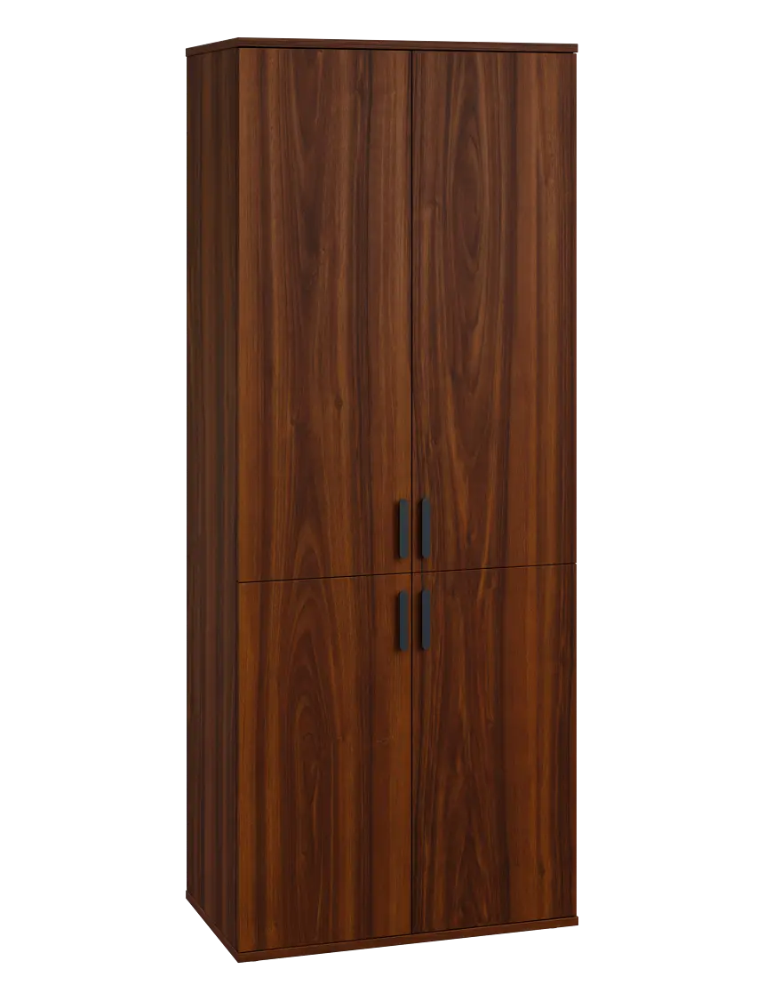 LN 5 - 74D kancelářská skříň, 4-dveřová, 1822x720x400, ořech královský